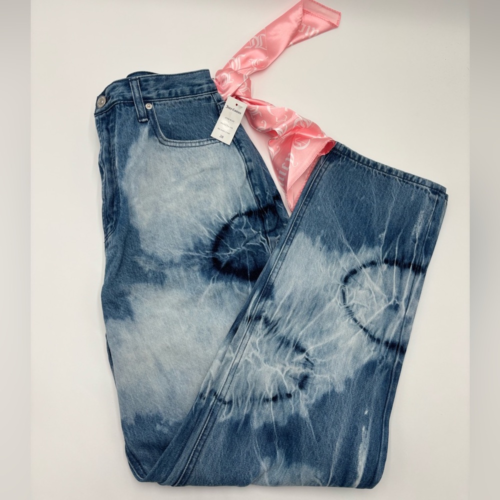 juicy couture tied with a bow Relaxed Fit Size‎ 28 Jeans Button Fly